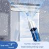 High-Rise Outdoor Window Cleaning Tool: Double-Sided Spray Wiper for Home and High-Altitude Exteriors