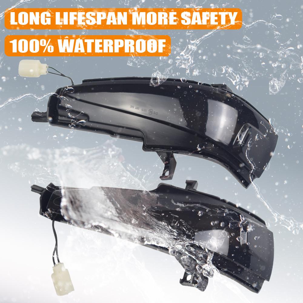 Dynamische Blinker LED Rückspiegel Anzeige Blinker Repeater Licht Für Honda Civic Mk8 Limousine FD1 FD2 FD3 für Civic 2D