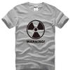 Nuclear Radiation Creative Life Printed T Shirt Unisex Short Sleeve O-Neck Cotton Unisex T-Shirt Cool Tee Shirt Homme Camisetas Hombre
