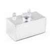 Aluminium Alloy Water Coolant Overflow Expansion Mirror Polished Windscreen Washer Bottle Intercooler Spray for Tank 2 L