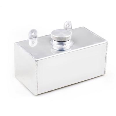 Aluminiumlegering Waterkoeler Overloop Expansie Spiegelgepolijst Ruitensproeierfles Intercooler Spuit voor Tank 2 L