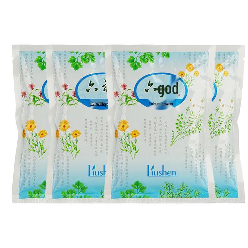 Детская присыпка Liu Shen без запаха, сменный блок