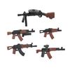 Military Building Blocks Accessories Soldier Figures Weapons Guns Mini Bricks USA Soviet Pistols Kids Toy Gifts Set R050