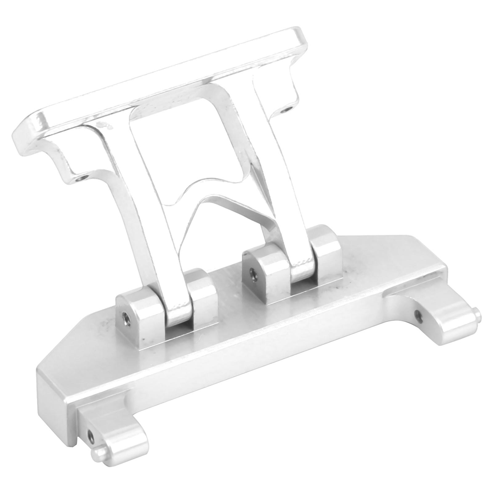 

Aluminium Alloy Rear Body Shell Connection Mount Support for Axial SCX24 90081 1 24 RC CarBlack Silver срібний