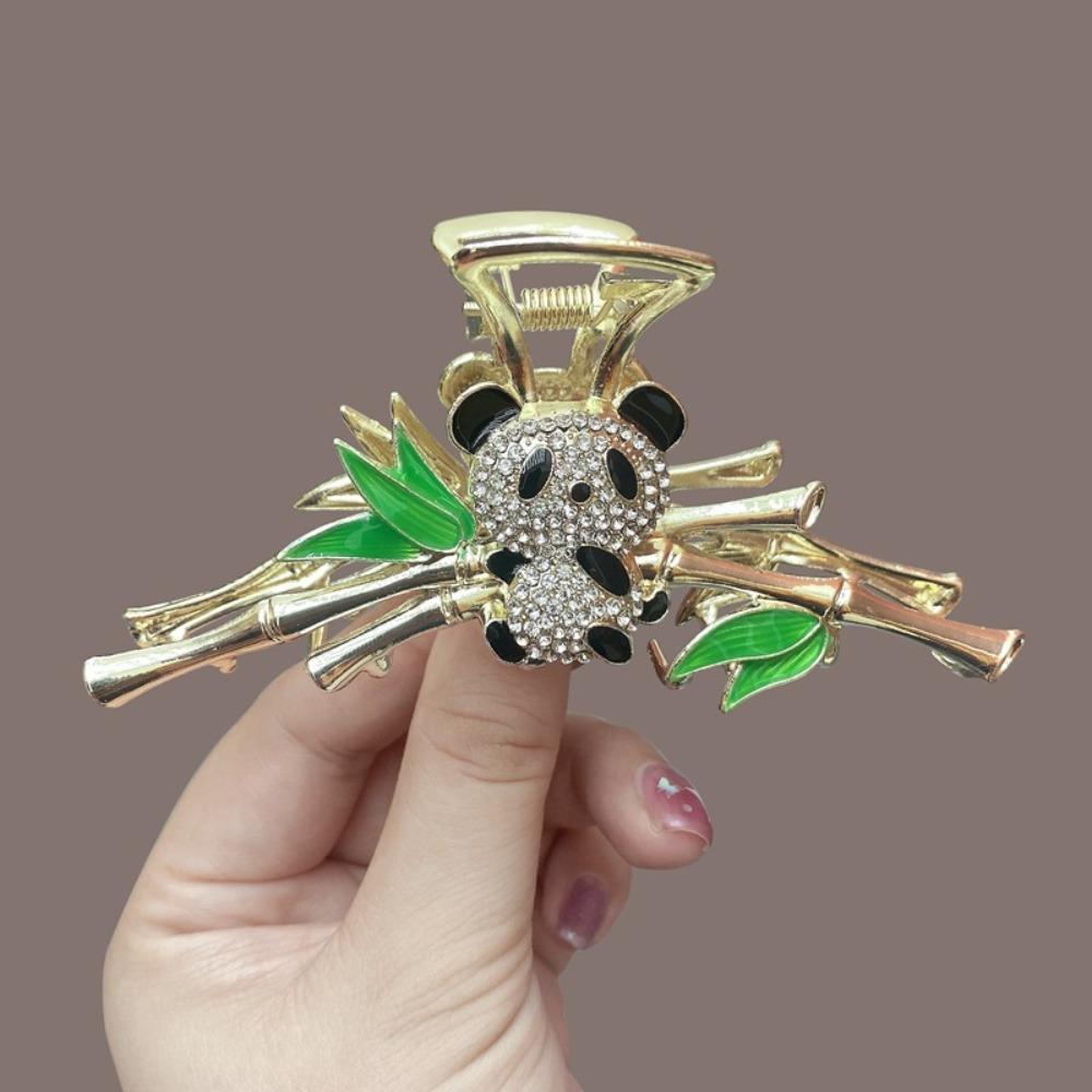 

Заколка для волос в виде акулы для женщин в китайском стиле, аксессуары для волос, женская заколка для волос в виде краба, коготь для волос в виде панды