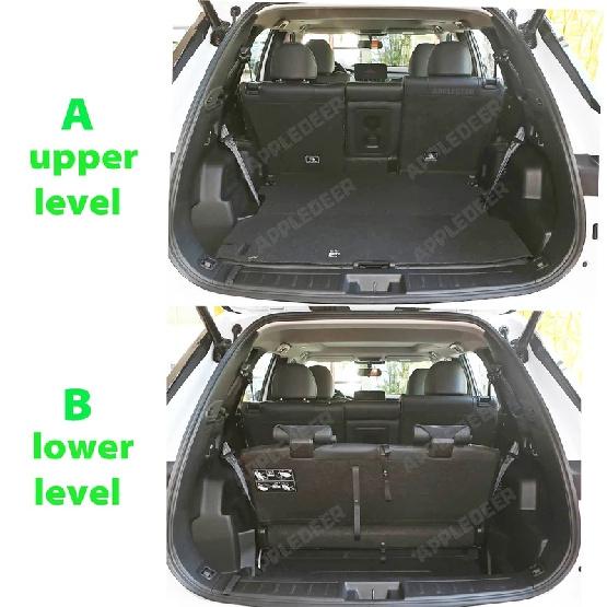 Car Floor Mats For Mitsubishi Outlander PHEV GN 7-seat 2022-2025 2024 Car Trunk Mats Cargo Liner Foot Mats Interior Accessories