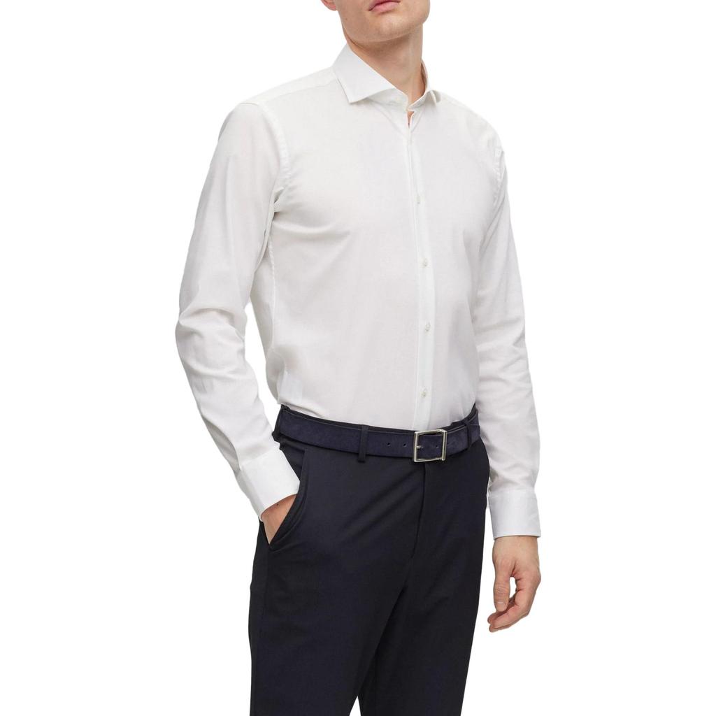 HUGO BOSS SS23 Shirt Men's White 50489921-100
