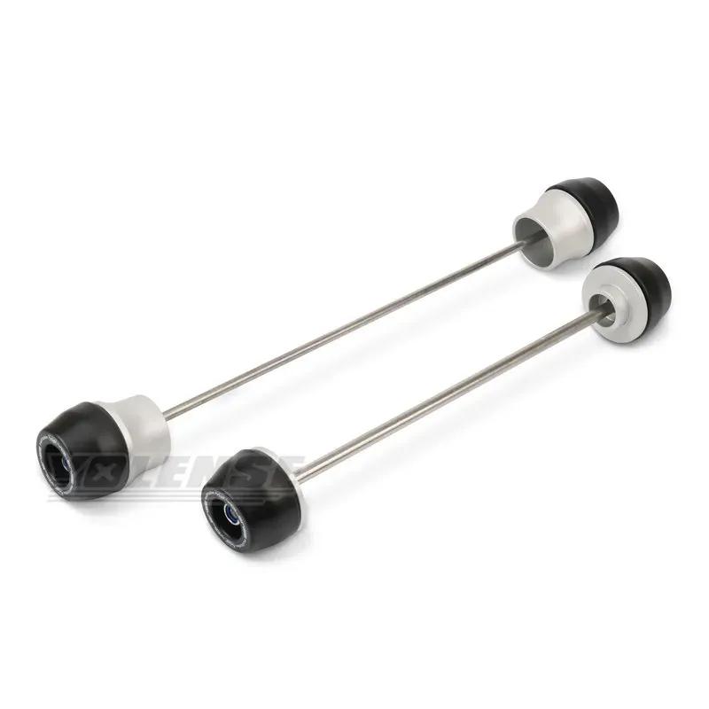 Motorcycle Accessories Front & Rear Axle Fork Crash Sliders Wheel Protector For DUKE 390 For DUKE 250 2024 2025