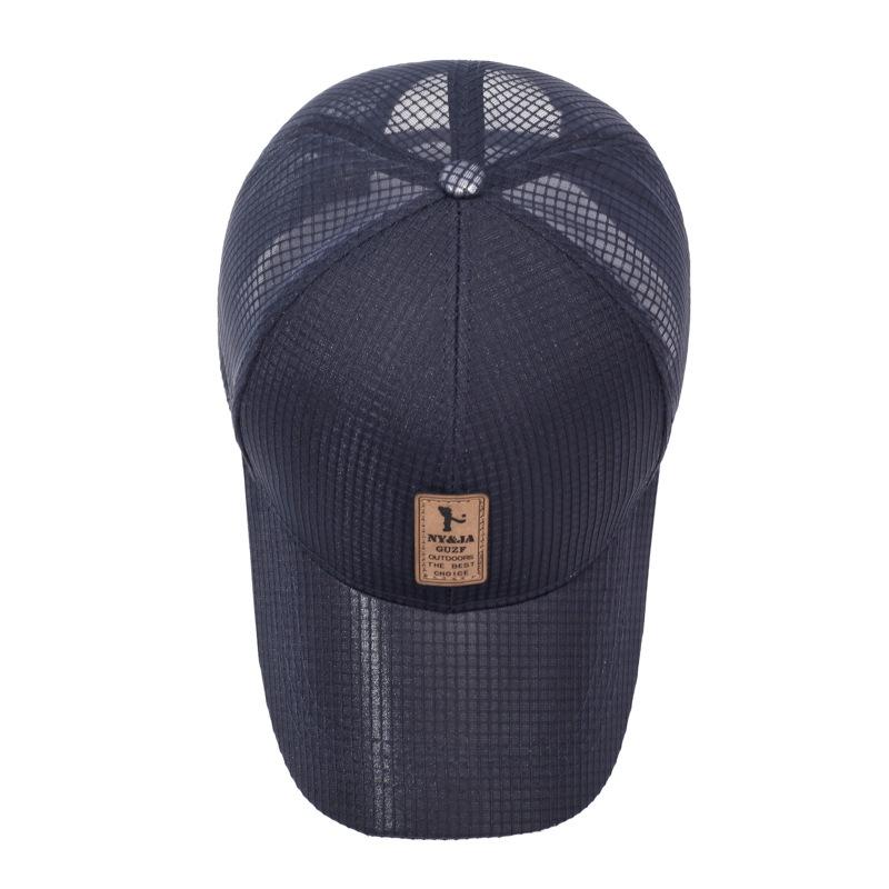 Hut Herren Frühling Sommer Baseballkappe Outdoor Sonnenschutz Anglerkappe Atmungsaktive Sportkappe