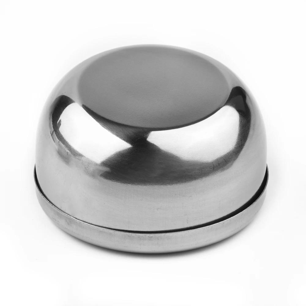Single Layer Korean Stainless Steel Bowl With Lid Children Bowl Rice Bowl  Cream Foam