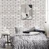 Retro Gray Brick Self-adhesive Wallpaper Restaurant Living Room Home Decoration Renovation Self-adhesive PVC Wallpaper Stickers