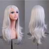 Cross Border Anime Cosplay Wavy Wig With Heat Resistant Fiber For Women