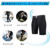 Nesseo Compression Sport Compression Sports Power and Compression Size Men's Shorts, Shorts, Underwear, Shorts, Tights, Stretch, Sweat-Wicking,