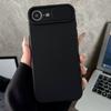 Soft Silicone Slide Camera Protection Case for iPhone 16 16E 15 14 13 12 11 Pro Max Plus X XS XR SE4 Mini TPU Shockproof Cover