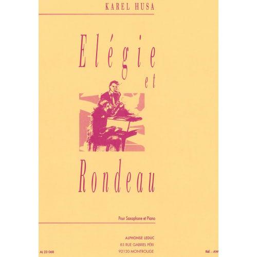 Husa: Elegy and Rondo (Saxophone, Piano) Leduc Publishing