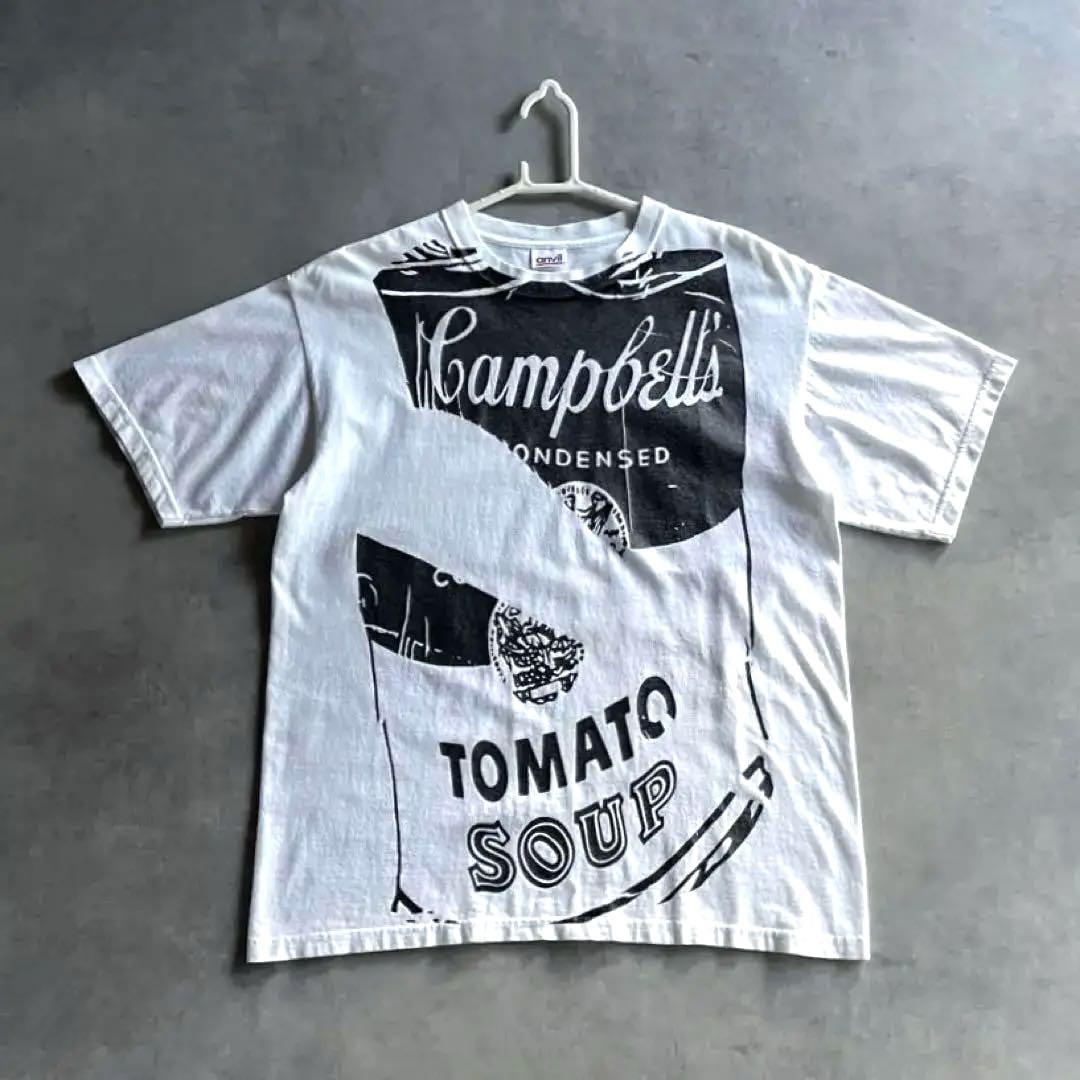 

[Б/У] 90-е футболка Энди Уорхола ТОМАТНЫЙ СУП