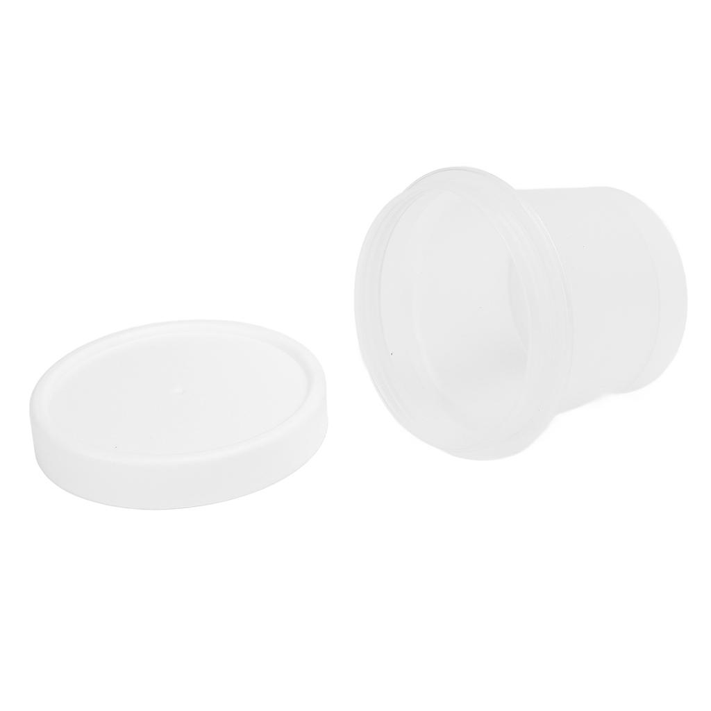 10pcs Dessert Cups with Lids High Temperature Resistant PP Plastic Party Serving Cup for Pudding Yog