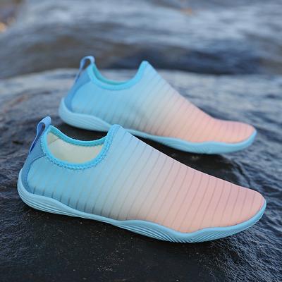 Fashion Women Men Water Barefoot Shoes Gradient Beach Shoes Quick Dry Sports Sandals Gym Training Shoes Light Comfortable Sandals 35-46