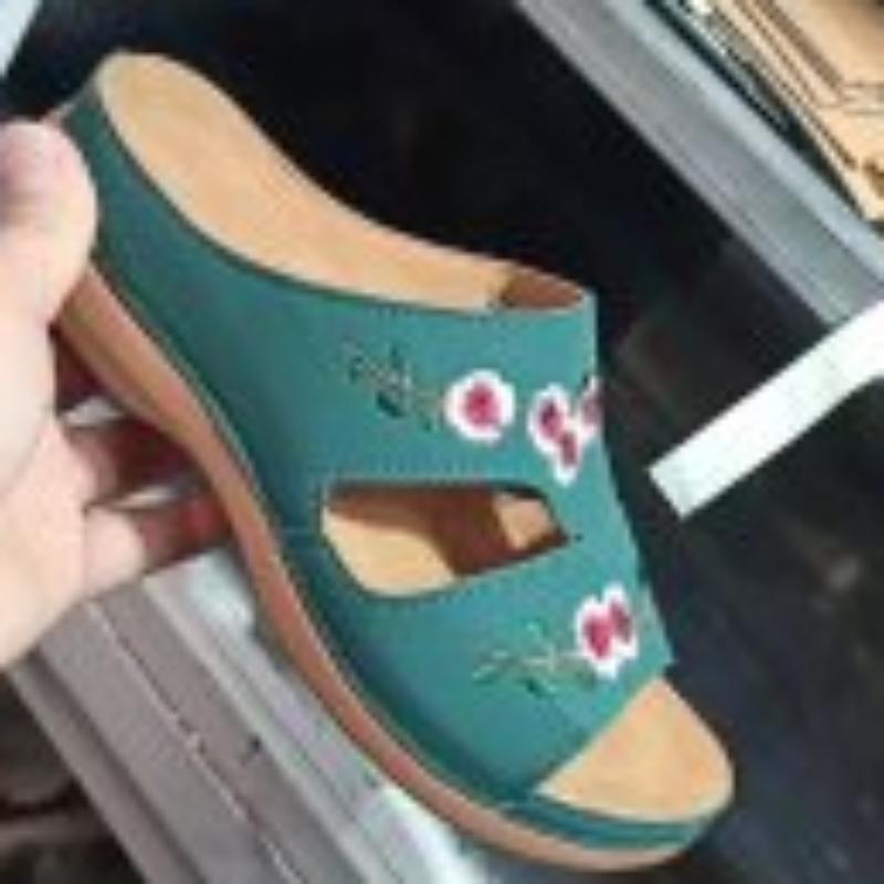 Women Hollow Sandals  New Summer Comfortable Women Sandals Wedges Leisure Beach Roman Shoes for Women Zapatos De Mujer