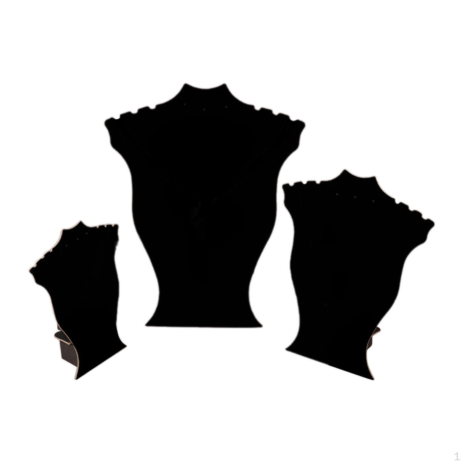 

3 шт. Подставка для ожерелья, подставка для бюста, держатель для цепочки с подвеской Style A