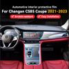 For CHANGAN CS85 COUPE     Car Interior Center console Transparent TPU Protective Film Anti-scratc