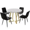 Ensemble de table de salle à manger (5 pièces), ensemble de table de salle à manger avec 4 chaises