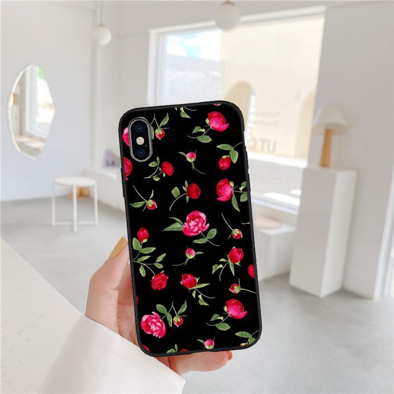 PP52 Rose Colorful Soft Shell Phone Case for OPPO A3 Pro A72 A74 A76 A77 A77S A78 A79 A94 A95 A18 A40M A58