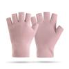 Fleece Gloves, Half-finger German Fleece Fabric, Increased Elasticity, Riding, Driving, Autumn and Winter, Extended Wrist Protection for Men and Women