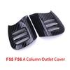 For MINI Cooper Hatchback F56 Whole Inner Carbon Fiber Texture Sticker Cover Handle Vent Console Panel Housing Case Accessories