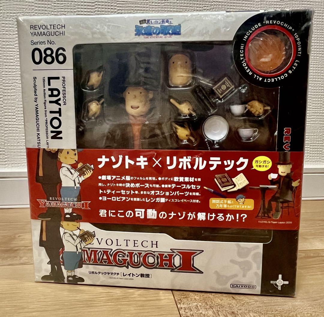 

[USED] Rare Item Revoltech Yamaguchi No.086 Professor Layton