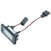 2 uds coche LED para placa de matrícula luz LED lámpara de licencia para VW Golf Canbus 2010-2021 OEM No. 5N0943021 3AF943021A