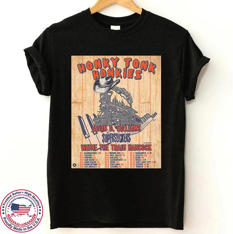 Supersuckers Honky Tonk HOnkies Tour T Shirt Full Size S-5XL Unisex T-Shirt M