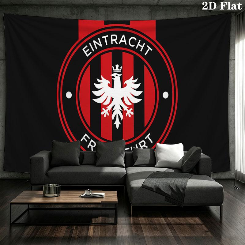 Eintracht Frankfurt Wall tapestry, aesthetic printed fabric blanket, suitable for bedroom, living room, and home decor.
