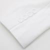Men's Versatile White Single-Breasted Casual Jacket - Spring/Autumn Large Size Suit