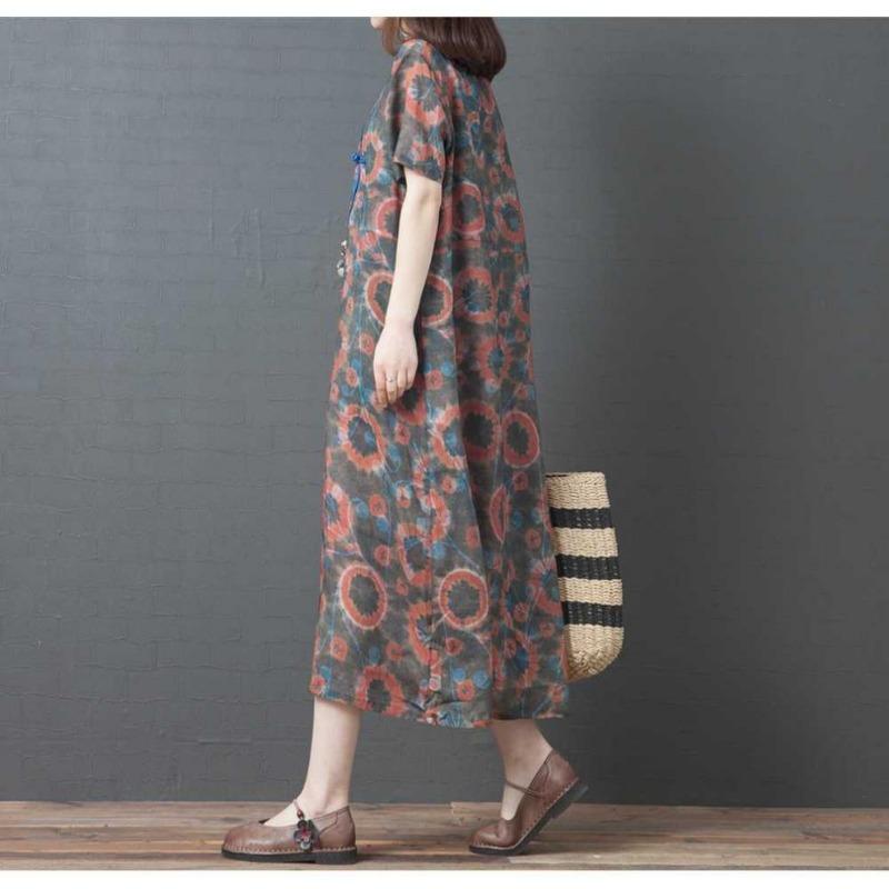 Summer Dress with Buttons