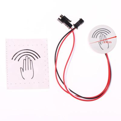 2-Pin Trennwand Berührungssensor Schalter Dimmer Handgestensteuerung Durch Panel, Holz, Stein, Glas 3,7V-24V