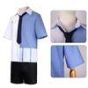 Anime Link Click Lucas Cosplay Costume Hat White Short Lu Guang Blue Shirt Pant Hat Full Set Daily Clothing Halloween Suit