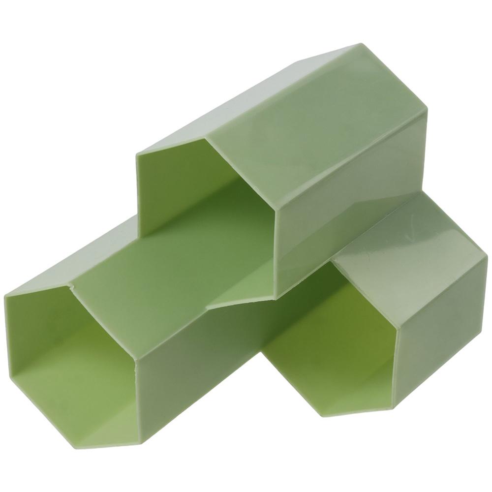 Green Desk Supplies Plastic Pencil Organizer Cute Pencil Jars  Office