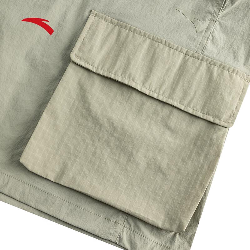 ANTA Men's Outdoor Ice Silk Woven Shorts