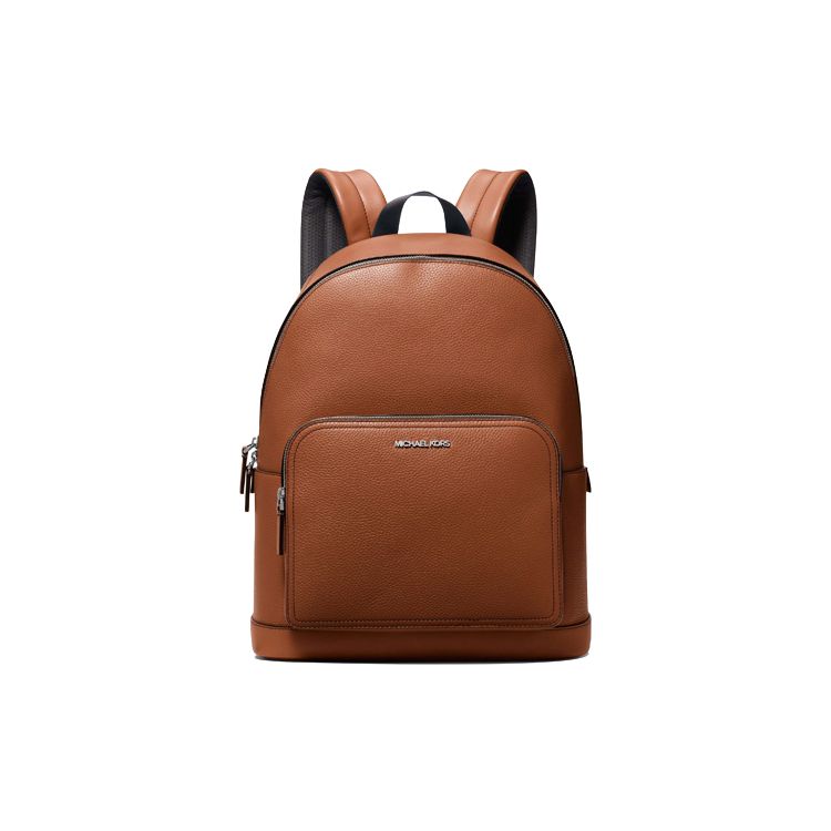 

Michael Kors MK Cooper Travel Commuter Leather Backpack Medium Men Backpack Brown 37S4LPCB8L-230 Leather Brown