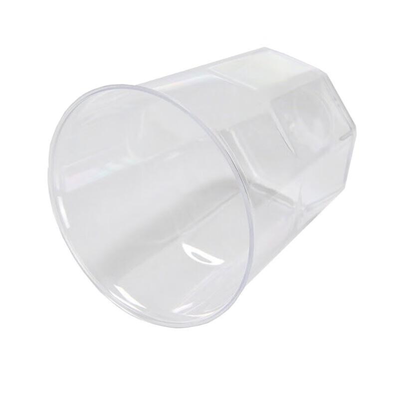 Homeglen 200ml Disposable Octagonal PS Plastic Cups