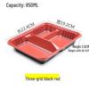 Handun 3-Compartment Disposable Takeout Containers
