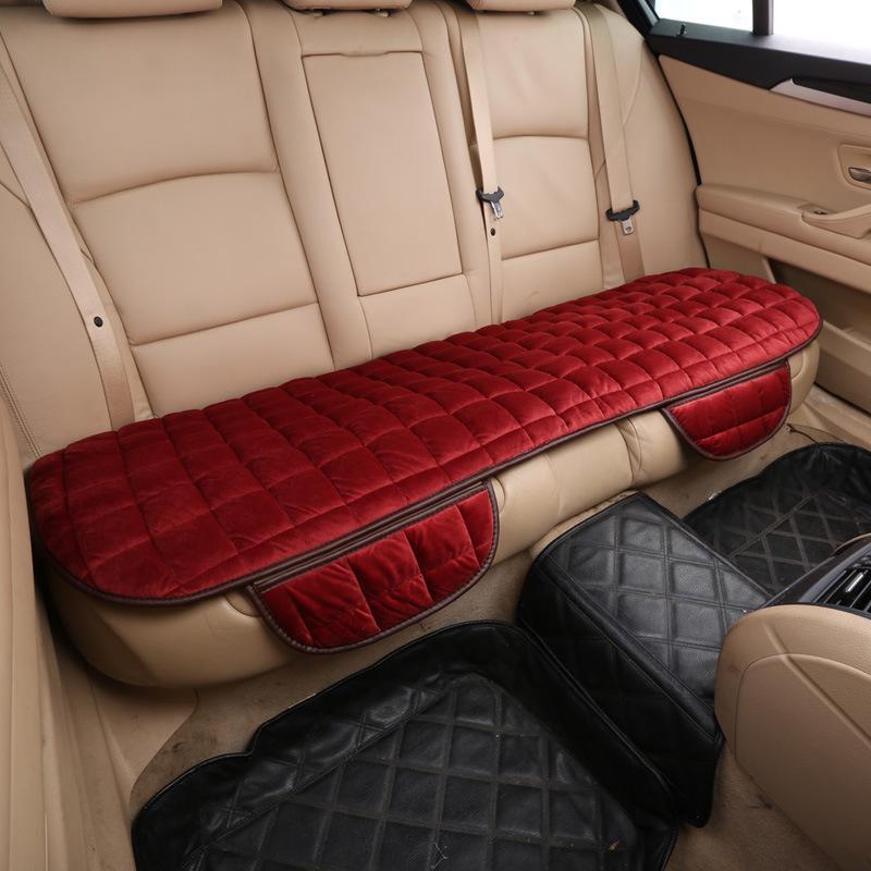Universal Non-Slip Winter Car Seat Cushion, Tie-Free, 3-Piece Set, No Backrest