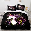 Cartoon Rainbow Unicorn Bedding Set Unicorn Sets Single Double Queen Twin Full Size Duvet Cover Girls Soft Duvet Cover