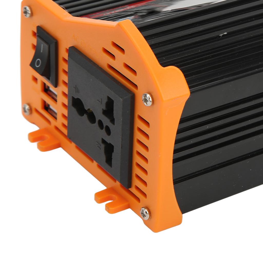 Modified Sine   Inverter 12V to 220V     LCD Display Dual USB Output for RV Truck