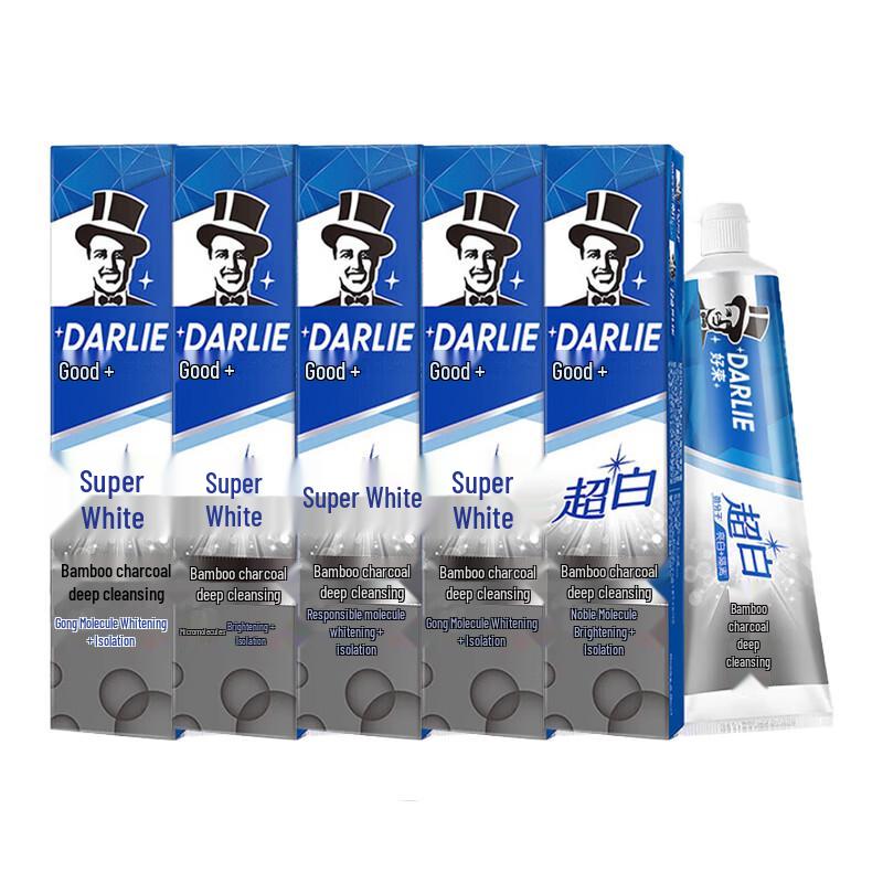 Hawley & Hazel Super White Bamboo Charcoal Toothpaste