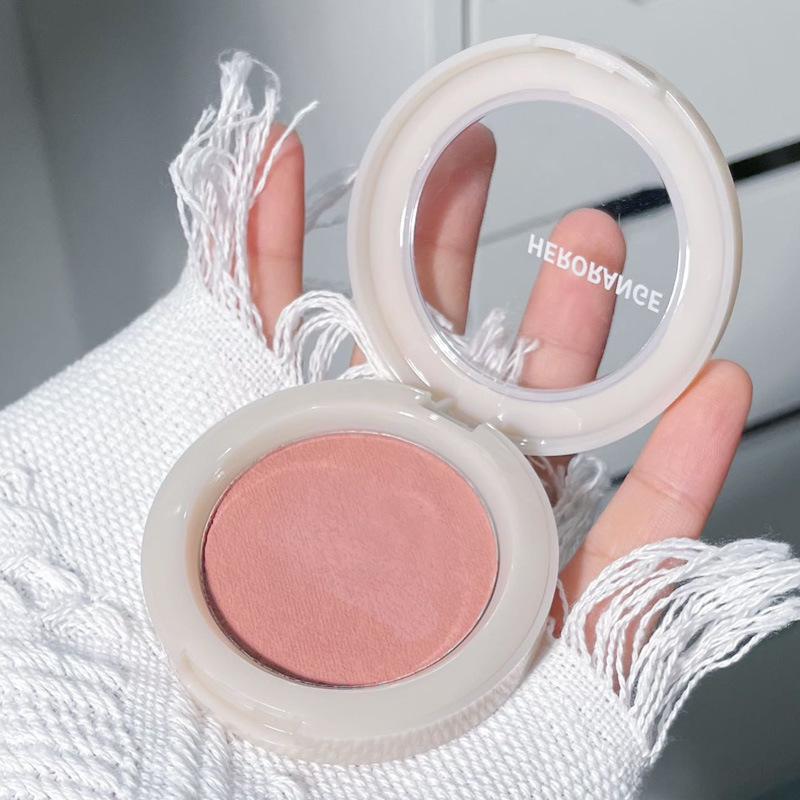 HERORANGE Matte Mousse Blush Cream – Pigmented Natural Nude Rouge