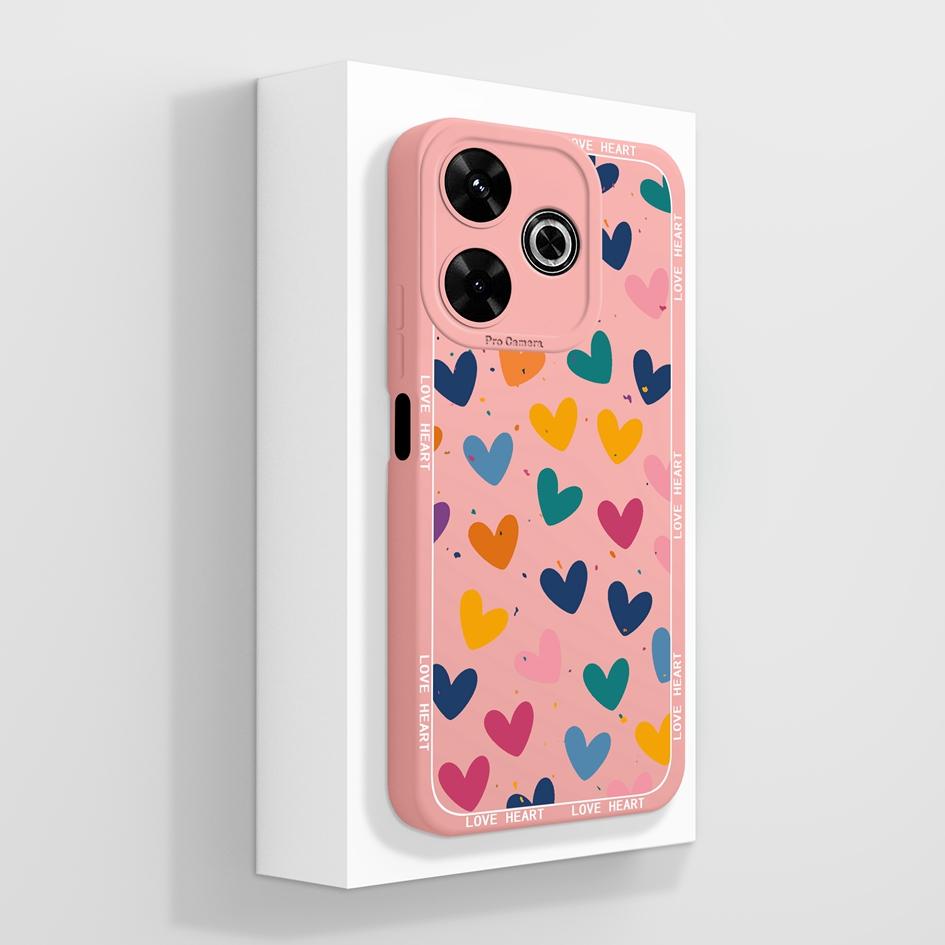 Pentru Redmi 12 13 14 13C 13R 14C 14R 4G 5G Huse Huse Flori cool Estetică Fluture Protecție pentru cameră Silicon lichid moale Potrivit pentru bara de protecție Redmi