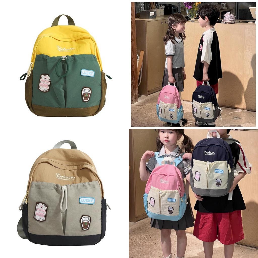 Toddler Children Backpack With Durable Nylon Construction And Trendy Design For Kindergarten Use
