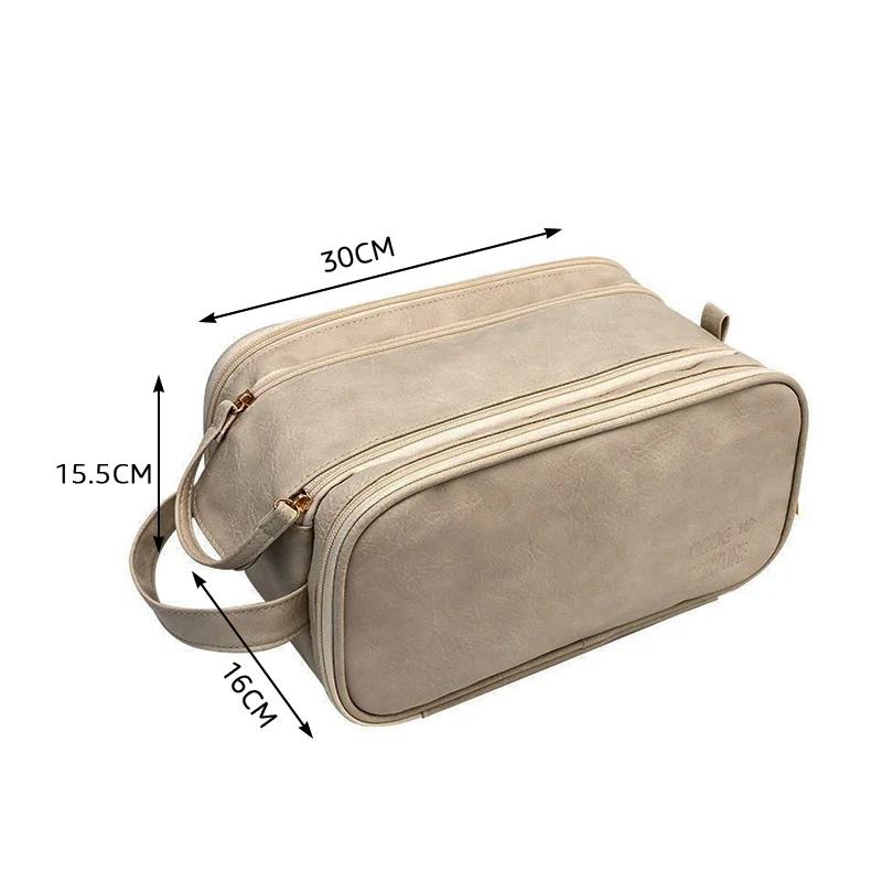 Portable Travel Storage Bag Large Capacity Waterproof Cosmetic Bag Multifunctional Toiletries Storage Bag Bathroom Washbag